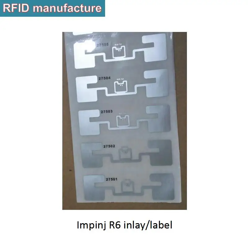 Бесплатный образец 10 шт. impinj monza R6 uhf rfid бирка клейкая инкрустация epc gen2 rfid uhf метка наклейка для складских спортивных таймеров