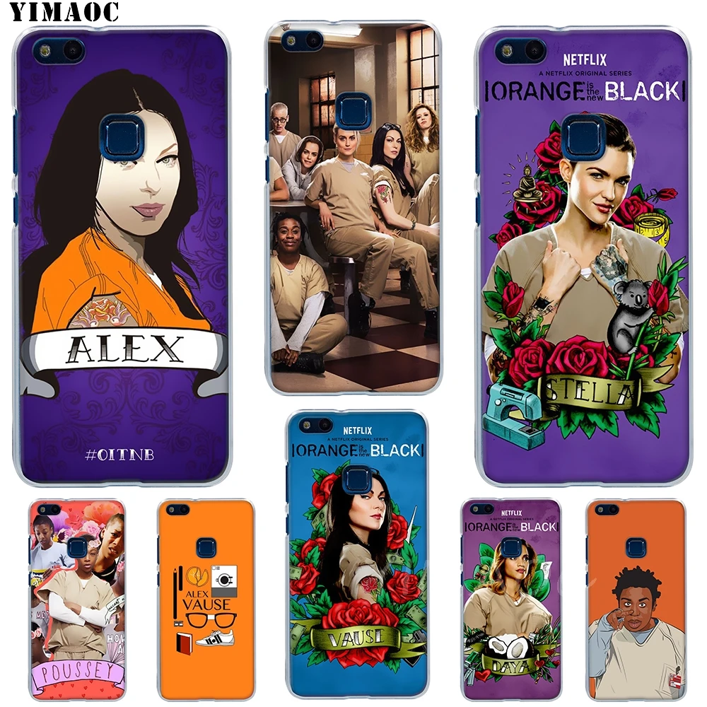 YIMAOC Orange-это новый черный мягкий чехол для Huawei P8 P9 P10 P20 P30 Lite Pro P smart 2019 из ТПУ |