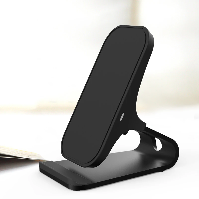 10W Phone Stand Wireless Charger For Galaxy S9 S8 Plus Alloy QI Wireless Charging For Iphone 8 8plus X Fast Charge (9)