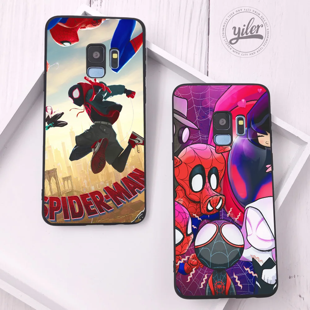 

Coque Spider-Man For Samsung s7 Edge case for samsung s9 Plus Silicone TPU case for Funda Galaxy S9 Plus S7 S8 Plus Phone Cases