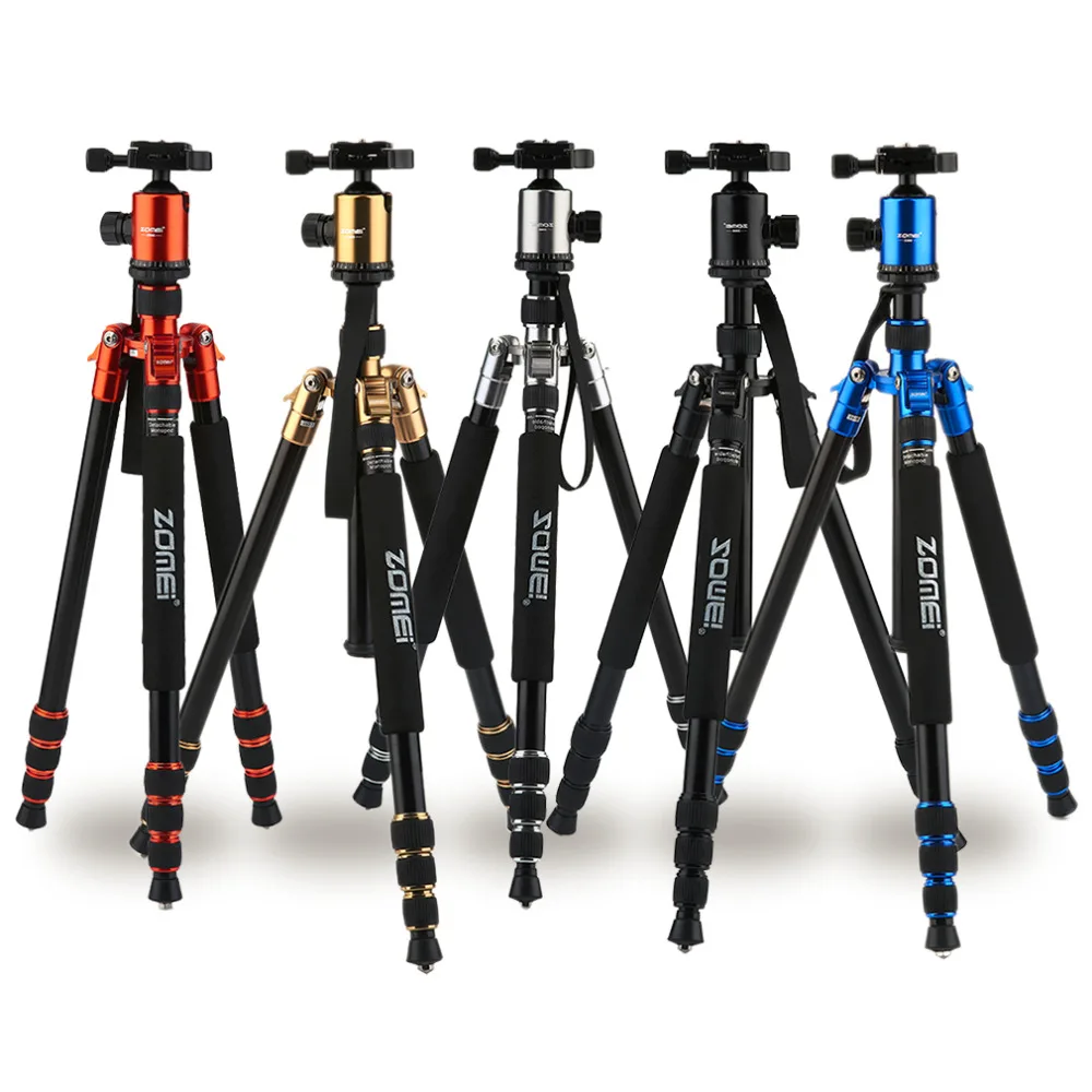 

Z888 Zomei Portable Stable Magnesium Alloy Digital Camera Tripod Monopod Ball Head For Digital SLR DSLR Camera Dropshipping