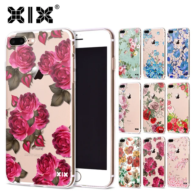 coque iphone xr rose silicone