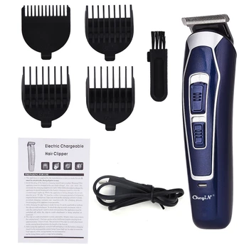 Professional Electric Hair Clipper Rechargeable Shaver Beard Hair Trimmer Cutting Machine Men's Haircut Beard Trimer Waterproof professional electric hair clipper rechargeable hair trimmer haircut beard trimmer hair trimer shaver machine styling tools 4445