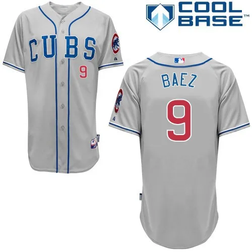 javier baez grey jersey