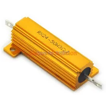 20 шт./лот) 3 ом 50 Вт проволочный алюминиевый корпус резистор, 50 Вт