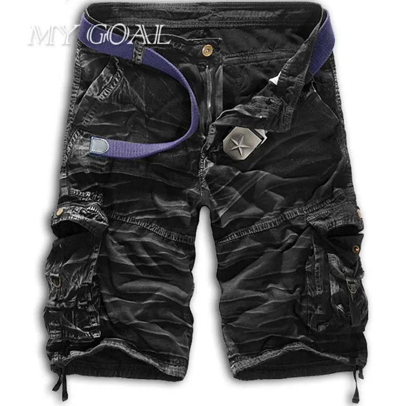 Mens Military Cargo Shorts 2016 Brand New Army Camouflage Shorts Men Cotton Loose Work Casual Short