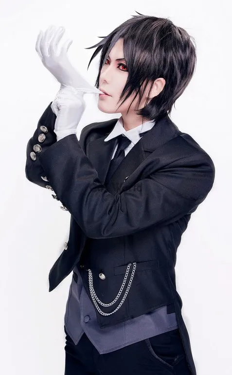 Black Butler Sebastian Michaelis Cosplay Kostüm 3