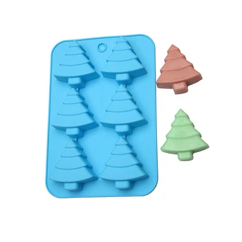 

DIY Silicone Tree Cake Moulds Chocolate Mold Silicone Soap Mould FDA Easy Demoulding D615