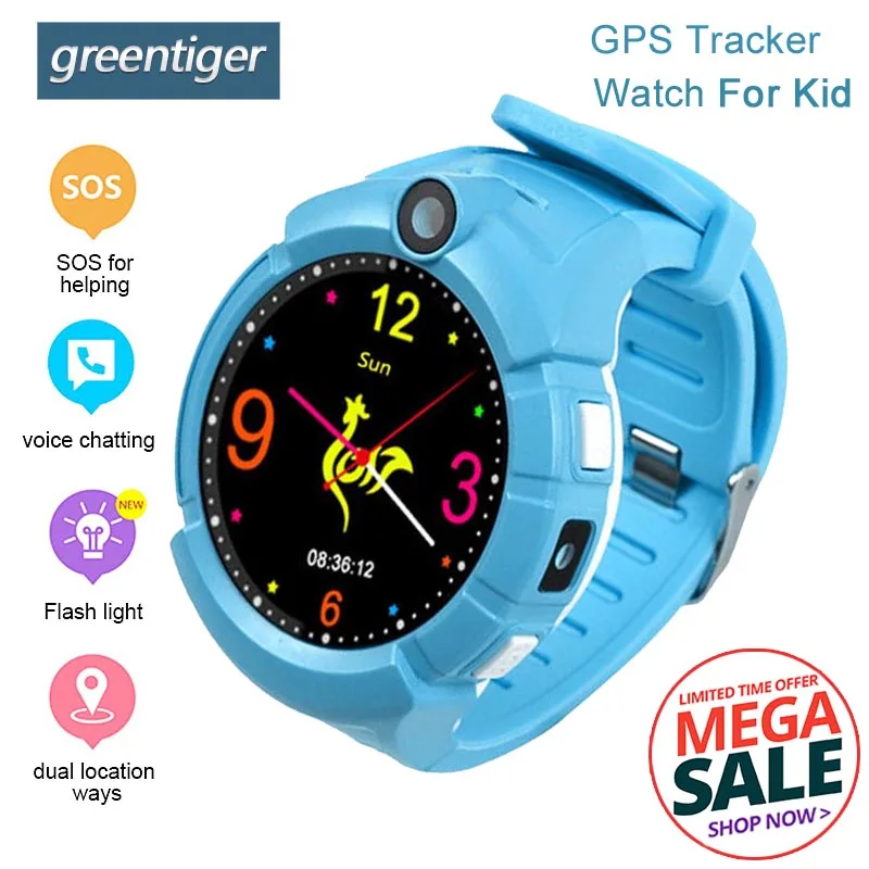 

Greentiger Q360 Kids Smart Watch GPS Phone Positioning WIFI Location smartwatch SOS Anti-Lost Monitor Tracker PK Q100 Q90 Q50