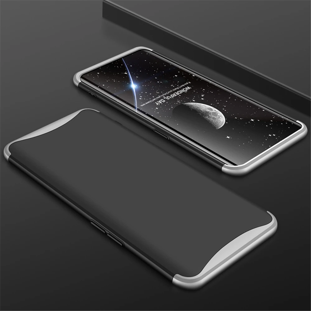Voppton Hybrid 3 in 1 Hard PC Case for OPPO Find X Case Luxury 360 Full Protection armor Back Cover for OPPO Find X Fundas (6)