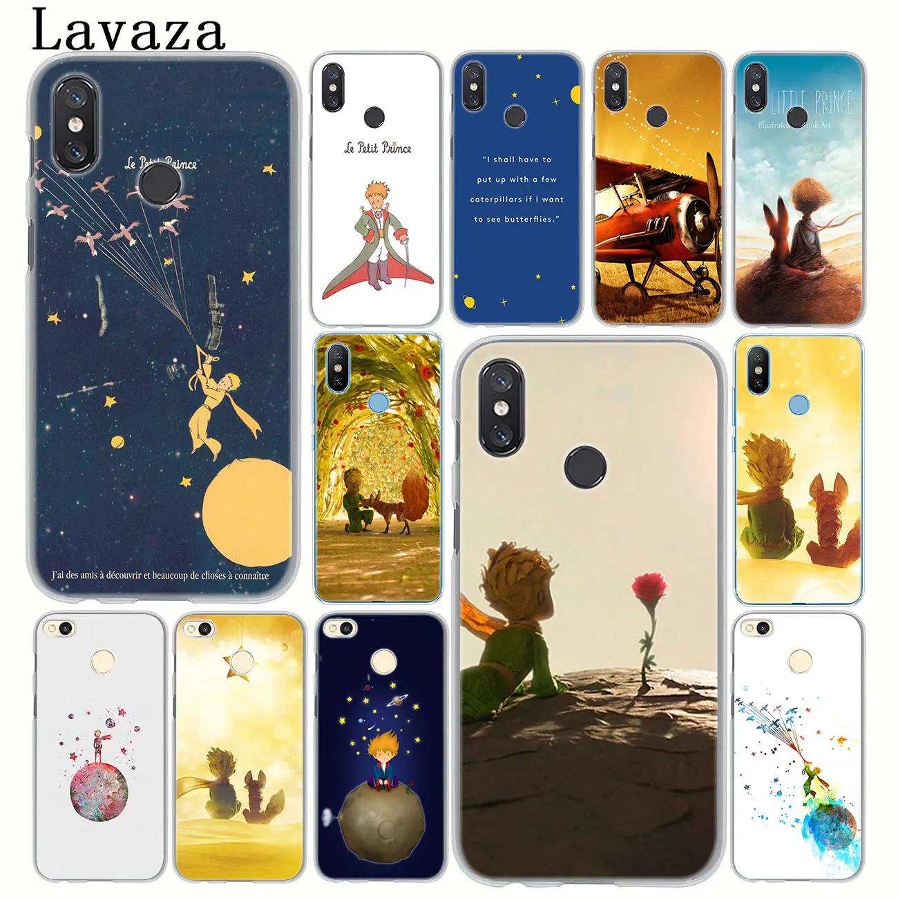 

Lavaza The Little Prince Rose fox Phone Case for Xiaomi MI 9 9T A3 PRO CC9 CC9E 8 A2 Lite SE A1 pocophone f1 6 6X 5S 5X MAX 3