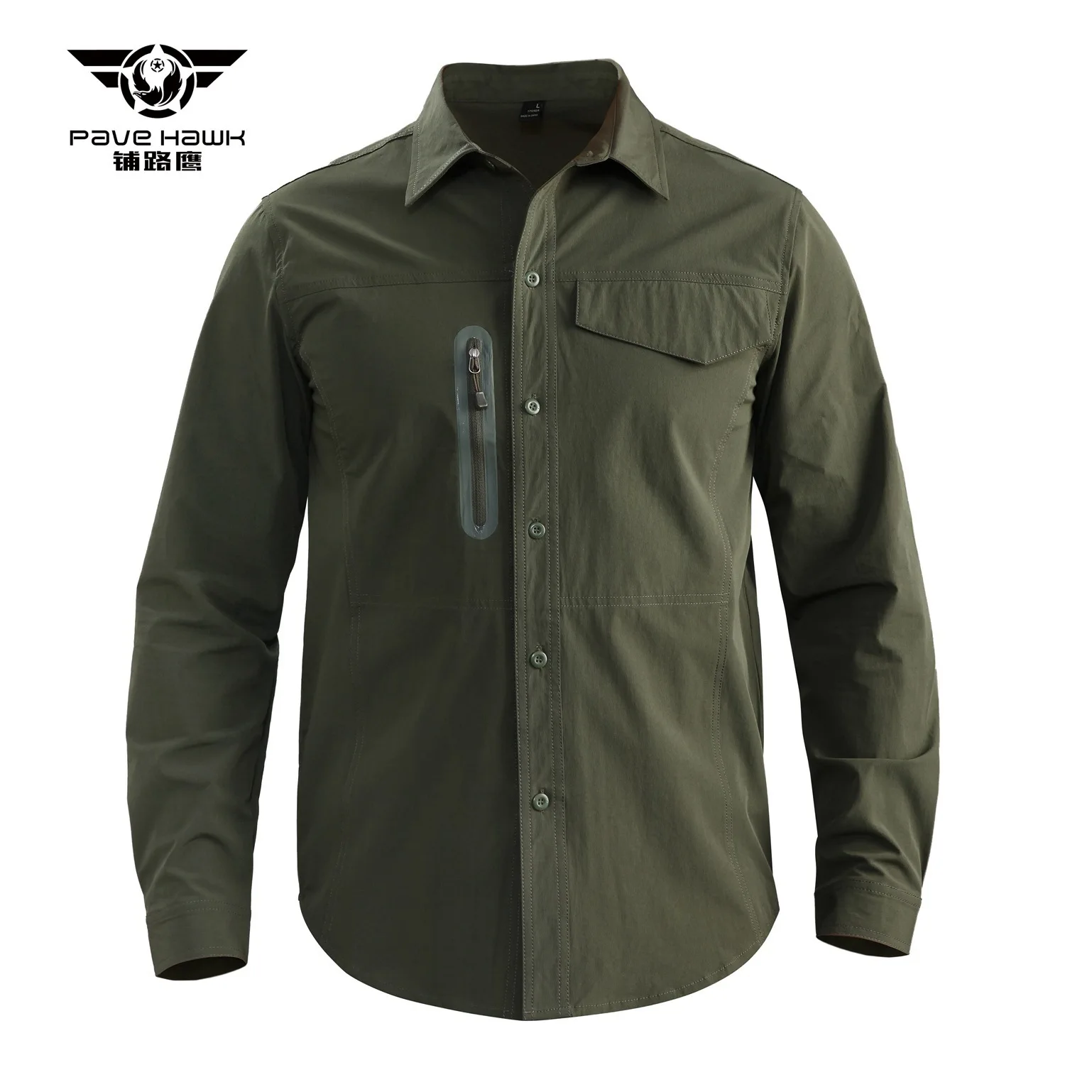 Мужская Уличная походная одежда, мужская весенне-летняя тактическая рубашка, быстросохнущая дышащая Спортивная тренировочная Военная Рубашка