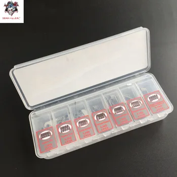 

Demon Killer Violence Coil 7 in 1 Coil Prebuilt Coils Alien V2 Tsuka Coil Clapception Framed Clapton for RDA RBA Atomizer Tank
