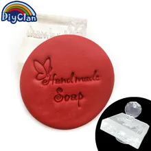 Handmade resin soap stamp mold mini diy Butterfly patterns organic glass soap chapter Acrylic chapters Z0182HD