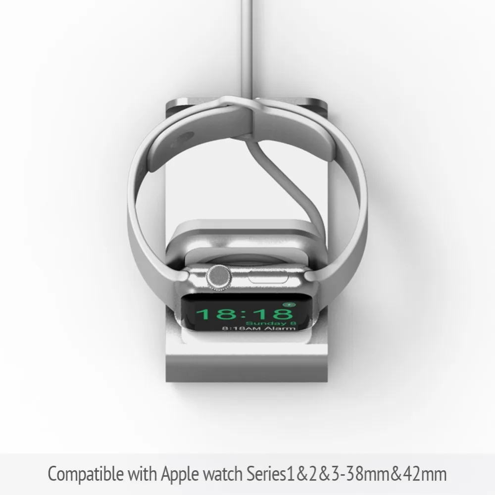 Зарядки Зарядное устройство заряда док станция держателя для Apple Watch iWatch серии 1 2 3