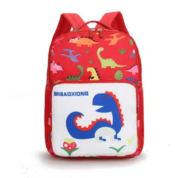 

New Kids Backpacks Cute Cartoon Dinosaur Printed School Bags for Kindergarten Girls Boys Children Anti-lost Bags Nursery Bag