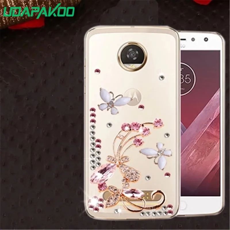 

Rhinestone Clear hard plastic mobile Phone cover Case for Motorola MOTO E2 E4 PLUS E5 G4 G5 G6 PLUS G7 P30 PLAY P30 NOTE
