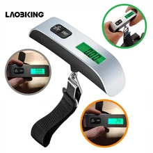 110lb/50 кг багажные весы электронные цифровые портативные чемоданы походные весы весят бирка для багажа Висячие весы Баланс Вес lcd