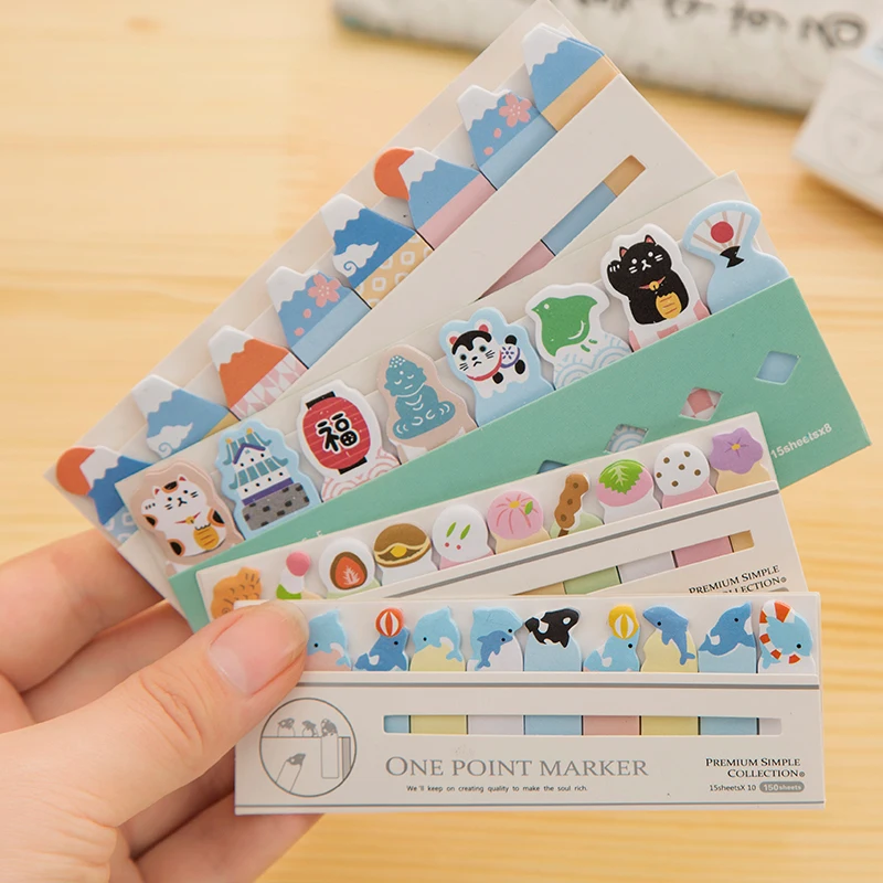 

32 pcs/Lot Japanese original Post note Memo pad Book marker Stationery Office School supplies material escolar kawaii A6380