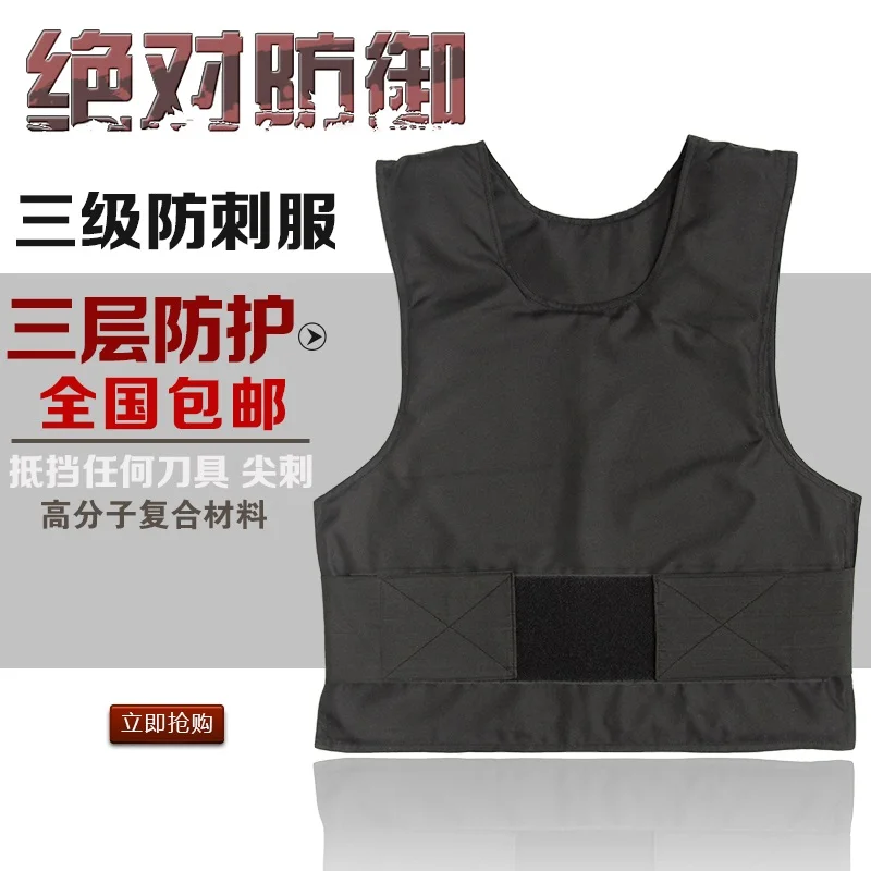Three layers of protection anti cut round neck cut resistant clothing