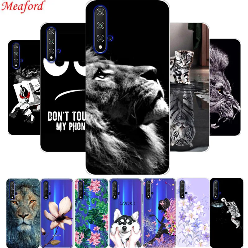 

6.26'' Funda For Huawei Honor 20 Case Honor20 Cover Silicone Soft TPU Phone Case For Huawei Honor 20 Case Cool Painting Coque