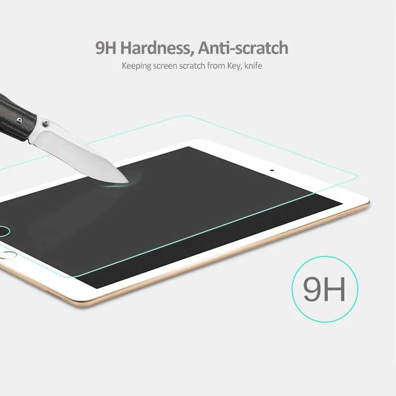Высокое качество 9H закаленное стекло толщиной 0,18 мм протектор экрана для iPad Air 2 Pro 9,7 дюймов защитная пленка