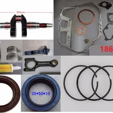 Быстрая дизельный двигатель 186FA 10 шт. Прокладка вала подшипника фильтр костюм для kipor kama и всех китайских брендов с воздушным охлаждением