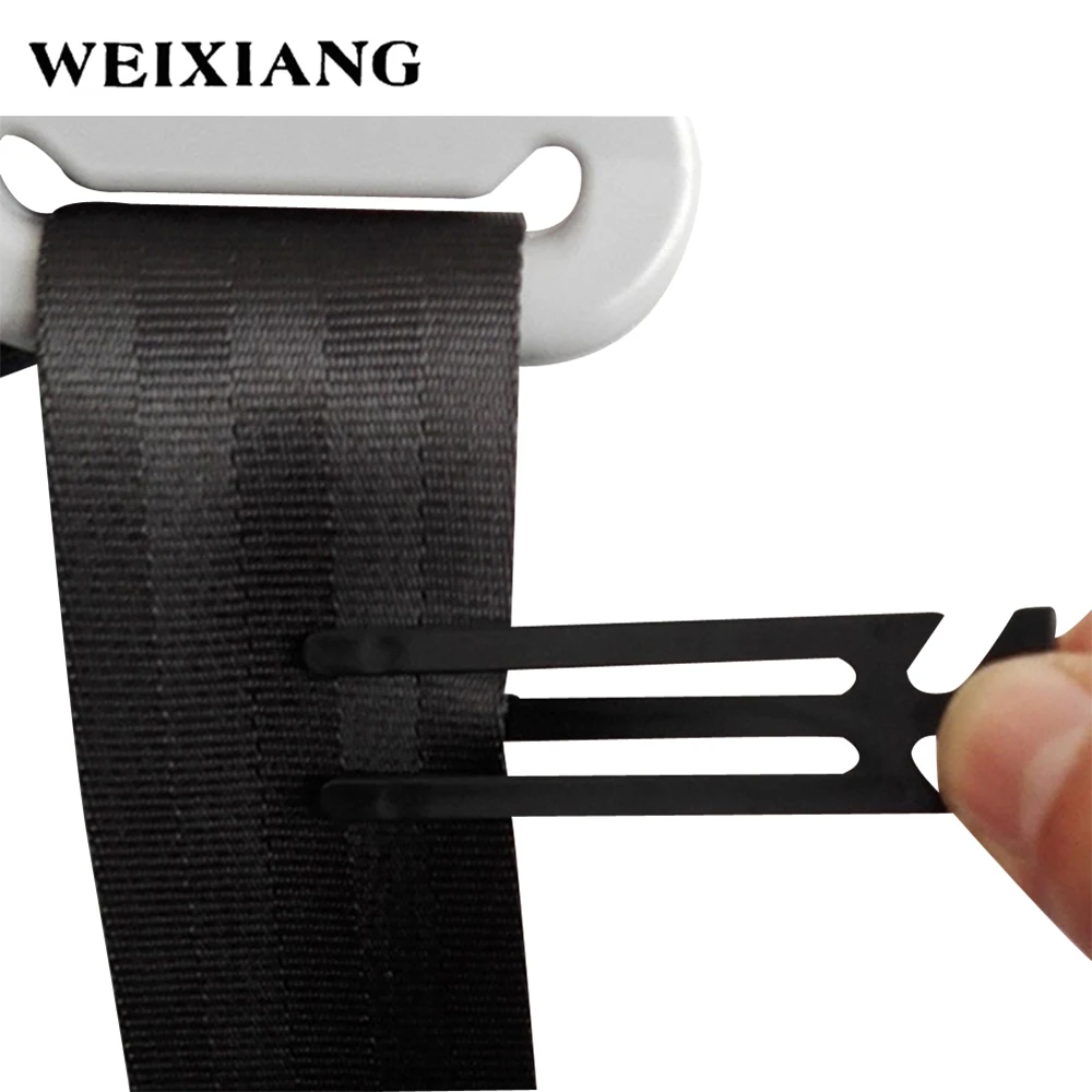 4 x Protable Car Seat Safety Belt Anti slip Clip Seatbelt Stopper Fixed