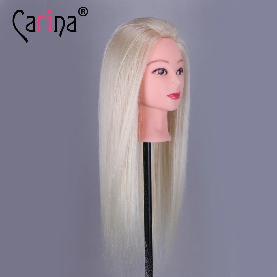 Манекен голова для причесок манекен тело 2" волокна волос кукла прическа учебная голова Парикмахерская кукла с длинными волосами манекен