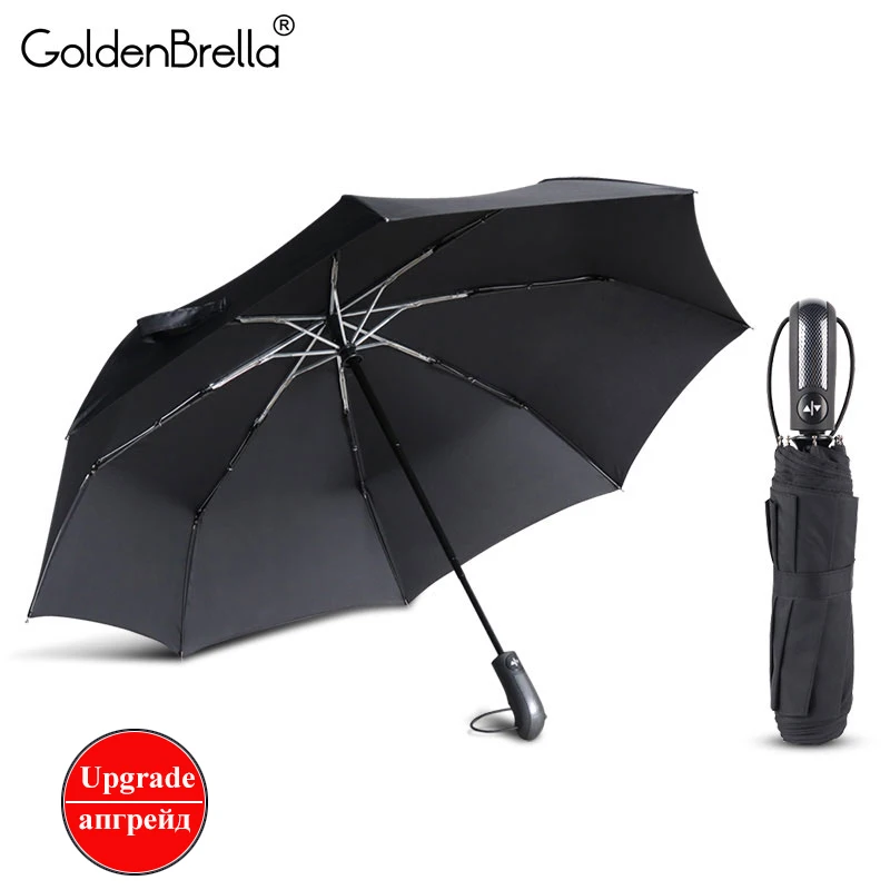 

Umbrella Rain Women Men Fully-automatic 3Folding 8k Aluminum alloy Windproof Umbrella Men Business Travel Car Umbrellas Parasol