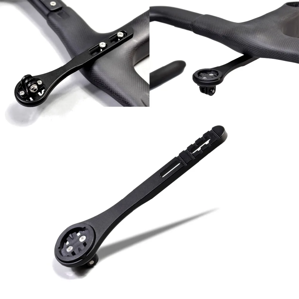 Bike-Computer-Mount-Camera-Holder-Fit-Contact-SLR-Aero-Handlebar-For-GARMIN-Gian-BRYTON-Computers-Gopro