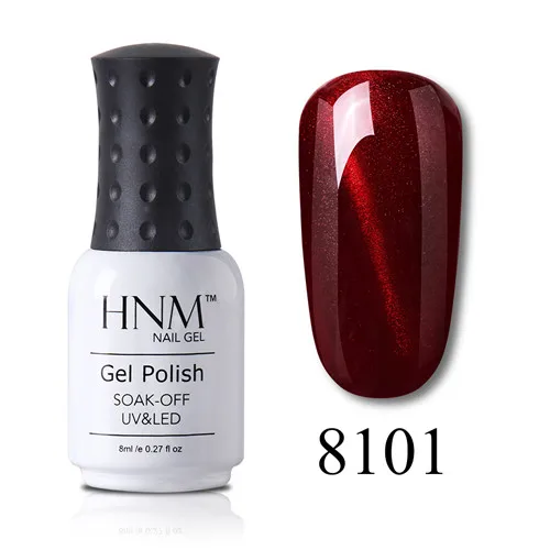 HNM Гель-лак 8 мл тиснение Краска Лак для ногтей Vernis a Ongle Nail Art Nagellak Lucky лак Гибридный лак краска геллак чернила - Цвет: 8101