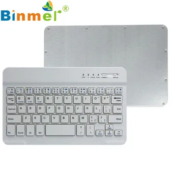 

Ultra Slim Aluminum Wireless Bluetooth Keyboard For IOS Android Windows PC
