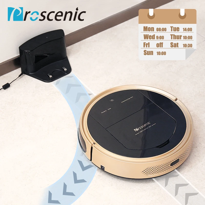 Robot Vacuum Cleaner Proscenic 790T 1200Pa Power Suction Vacuum Cleaner Robot with Wifi Connected Remote Control Aspirador