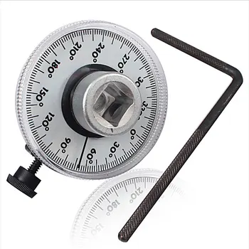 

Professional Adjustable 1/2 inch Drive Torque Angle Gauge Car Auto Garage Tool Set Measure Hand Tool Wrench