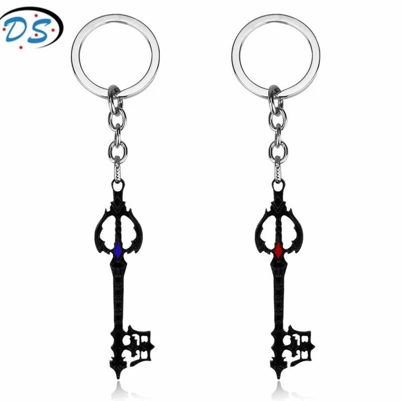 dongsheng jewelry Anime Keychain Kingdom Hearts Oblivion Keyblade Black Metal Pendant Keyrings Key Chain | Украшения и аксессуары
