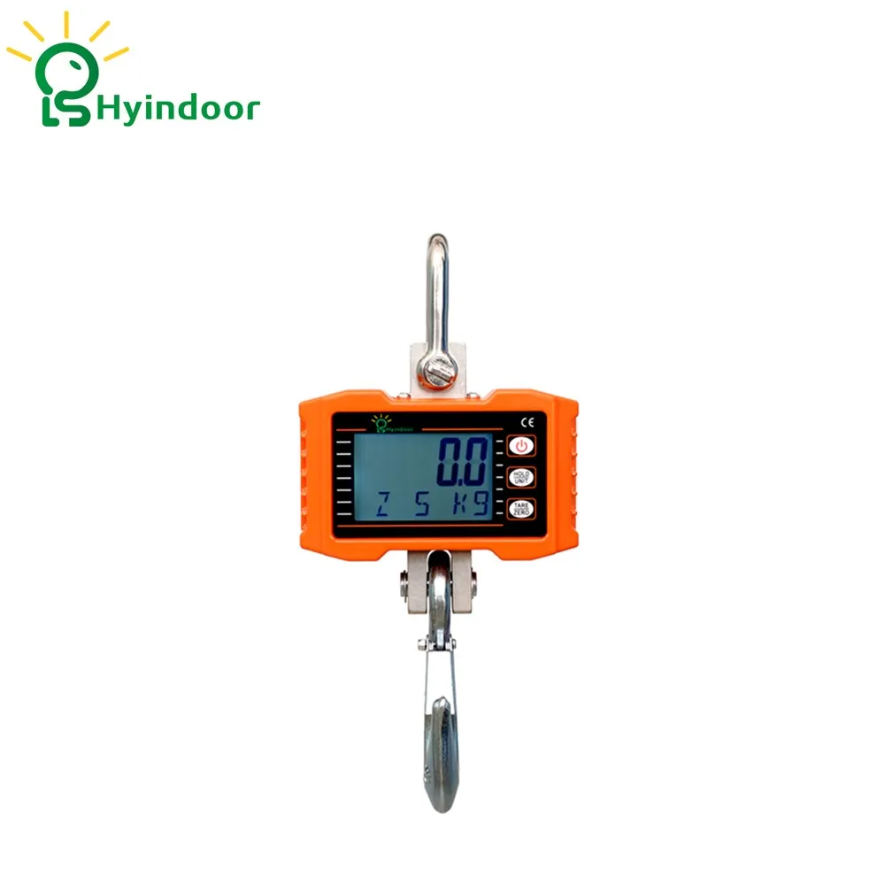 

300KG Aluminum Digital Crane Scale Heavy Duty Compact Hanging Scale Hoists Scale