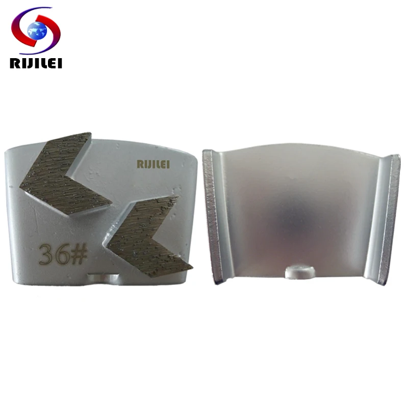 

12PCS/Set HTC Diamond Grinding Disc Snap Joint Grinding Block Segment Trapezoid Concrete Floor Diamond Polishing Pad H10B