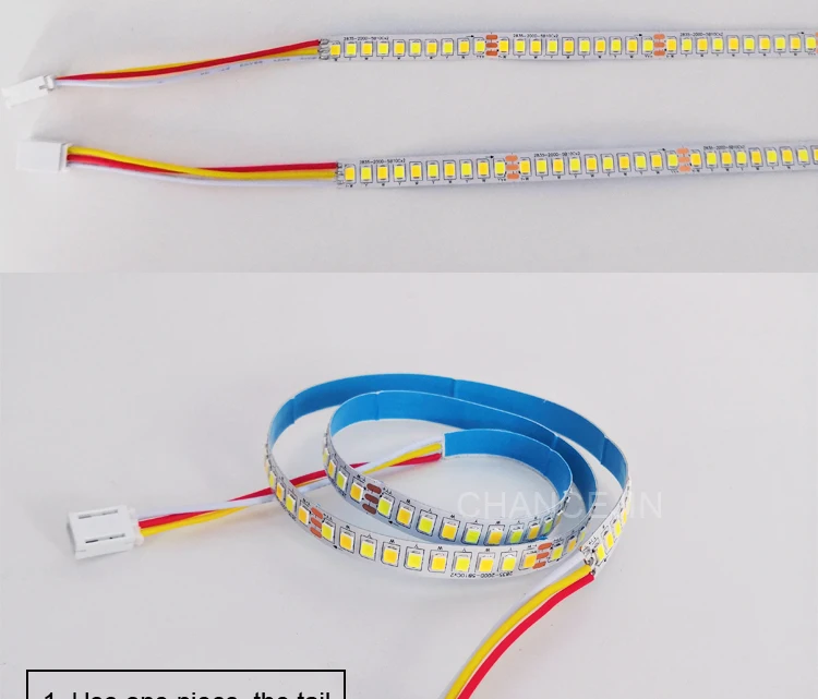 5 см/2 Вт 5B10Cx2 двойной цвет светодиодный Ленточный белый& теплый белый светодиодный светильник источник света используется в люстр потолочный светильник панельный светильник