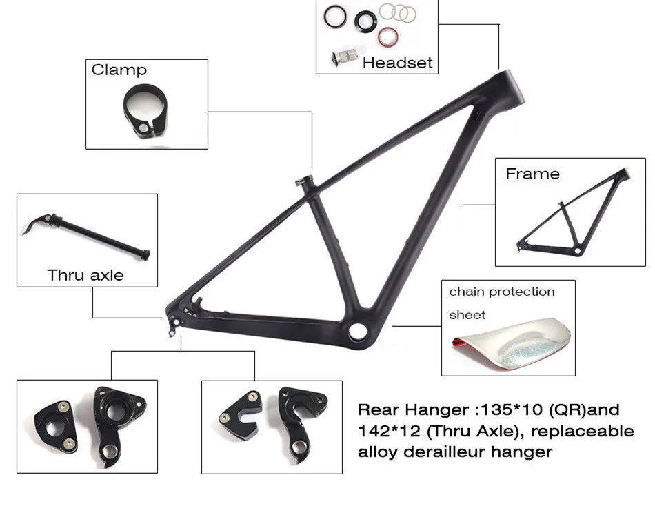Flash Deal size 15.5" XC mountain bike 29er full carbon 12*142 boost MTB carbon frame PF30 (73mm)BSA(73mm)/BB30( 73mm)/BB92 2 Flash Deal size 15.5" XC mountain bike 29er full carbon 12*142 boost MTB carbon frame PF30 (73mm)BSA(73mm)/BB30( 73mm)/BB92 2