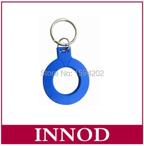 100pcs/lot small keychain tag TK4100 chip rewrite program Proximity Key fobs 125KHz LF RFID keycard Tag with iso14443a protocol |