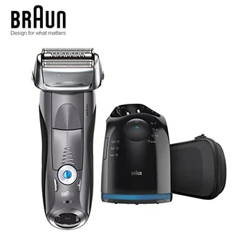 Бритвенный станок Braun электробритва 7865CC для мужчин, перезаряжаемая Серия 7, автоматическая бритва 1