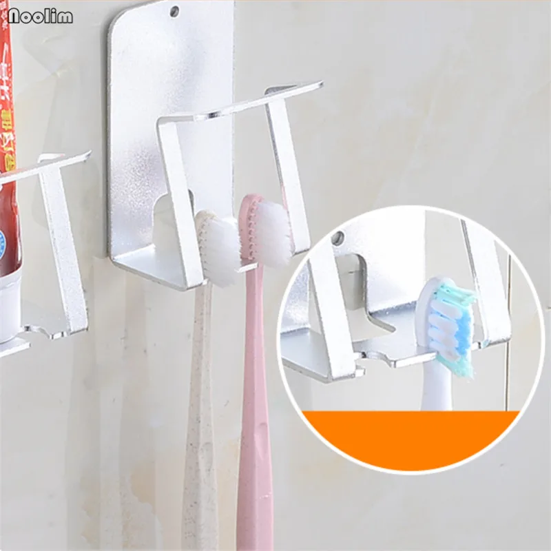 2 шт./компл. настенная зубная щетка подставка для зубной пасты держатель для ванной комнаты, настенный стакан стойки для ванной комнаты подвесной органайзер для дома