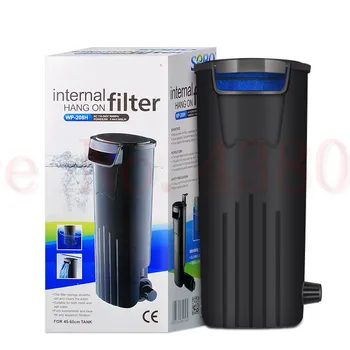 

5W Plastic Low Water Aquarium Internal Filter Fish Tank Hanging Waterfall Filter Water Circulation For Fish Turtle Reptile