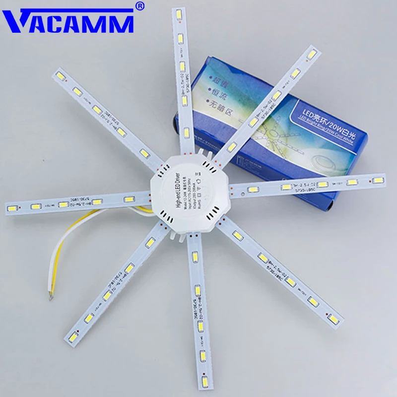 Energy Saving Octopus Light AC 220V LED Bulb Ceiling Lamp 16W 32 LEDs