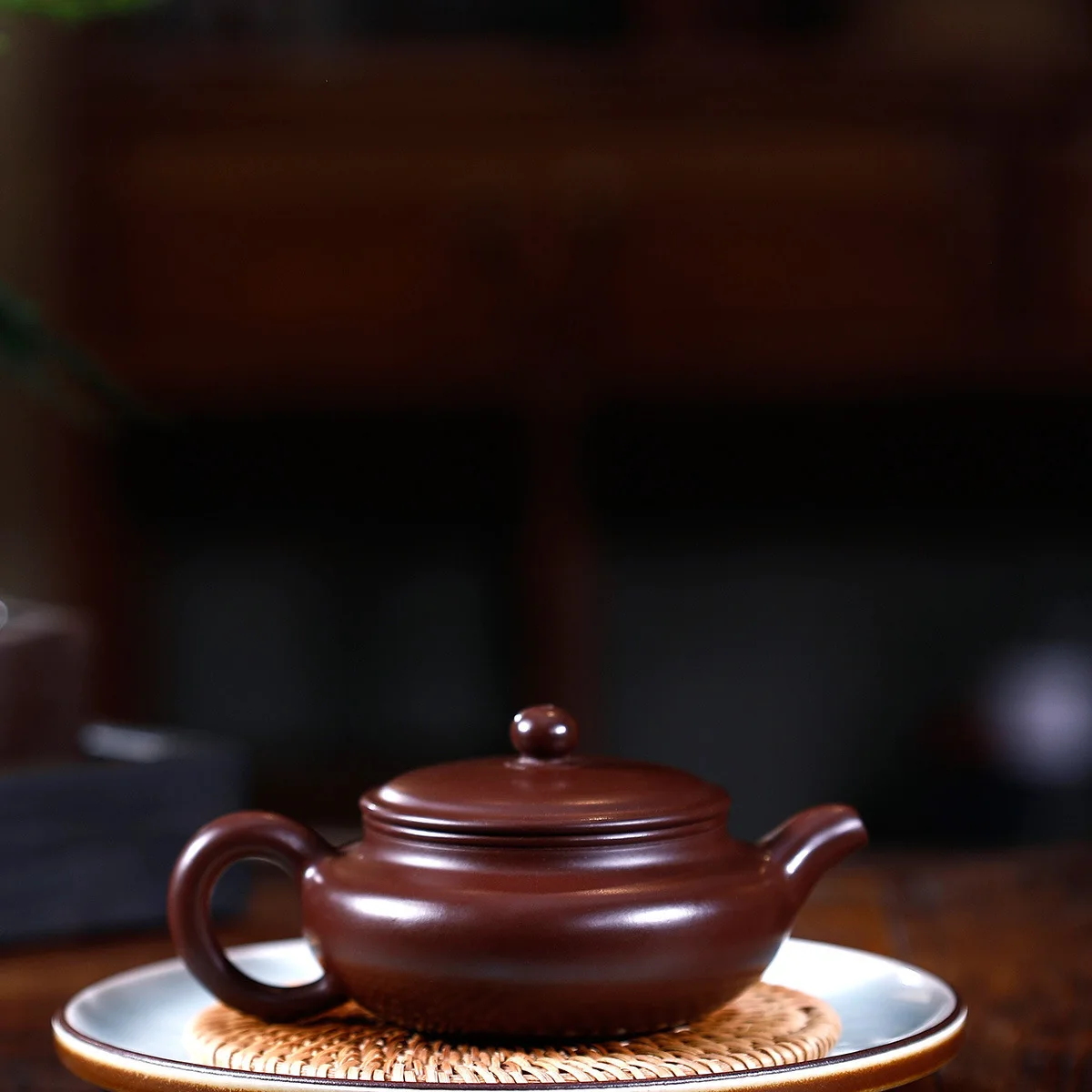 Знаменитый Полный ручной необработанный металлический пурпурный и красный грязевой плоский живот, чтобы поддельные что-то чайник в антикварном стиле кунгфу онлайн чайный горшок чайный сервиз костюм