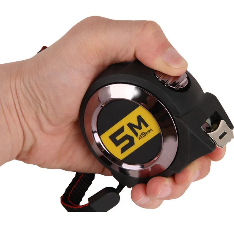 

High quality 2M 10M Retractable Stainless Steel Tape Measuring Hand Tools Builders Home Tools