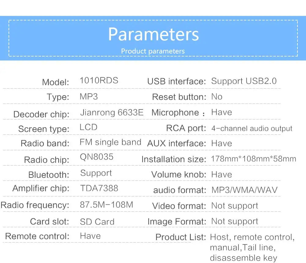 SWM магнитофон автомобильный аудио кассетный плеер Громкая связь Bluetooth MP3 плеер AUX USB FM SD Автомагнитола ЖК-дисплей стерео аудио 1089