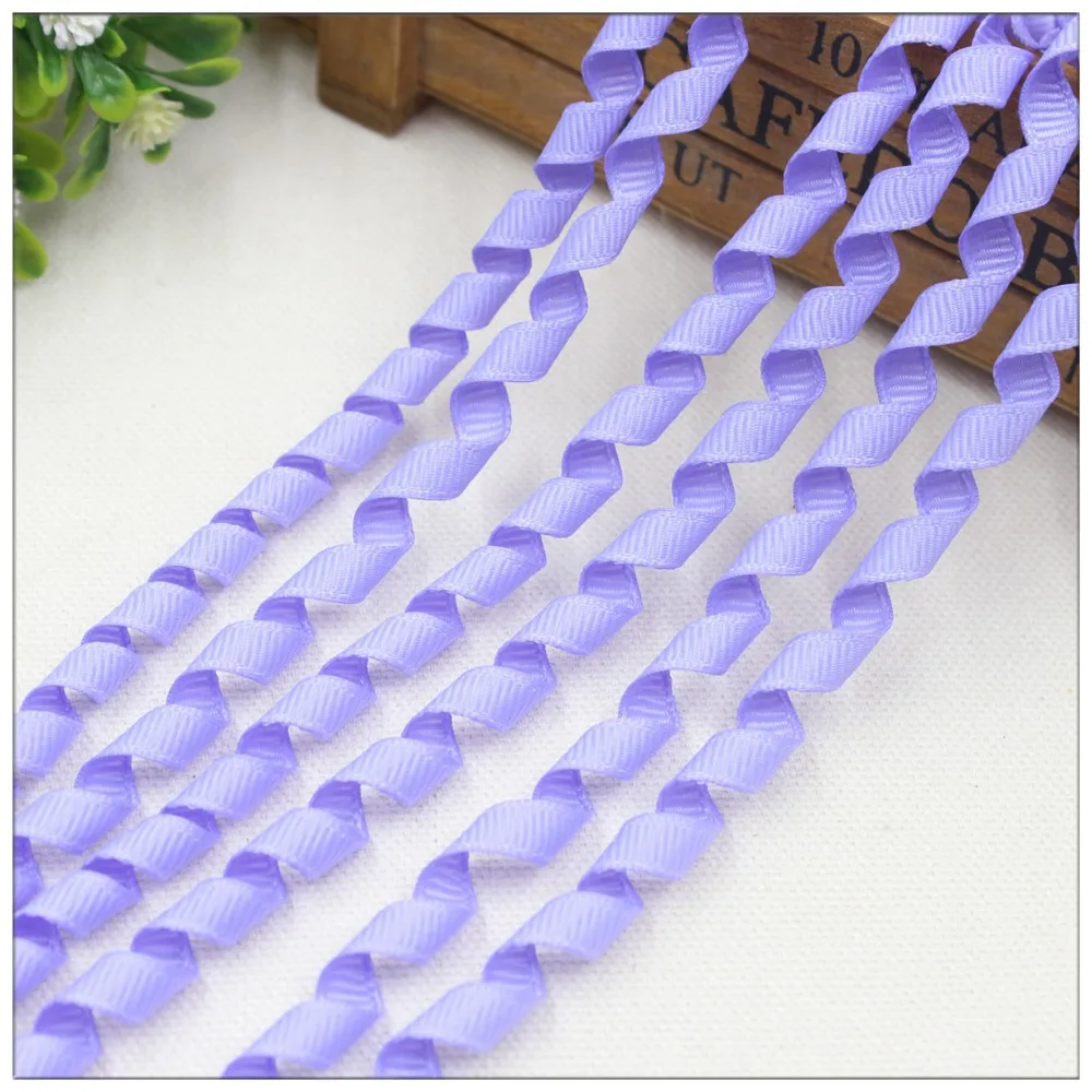 1572922 free shipping 3/8&quot(9mm) Grosgrain Curly Ribbon For Hairpin Headwear Frizzle Ribbons Crafts 10pcs/lot Free Shipping | Дом и сад