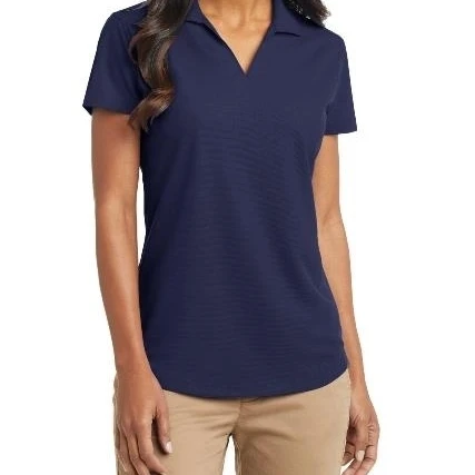Port Authority L572 Ladies Dry Zone Grid Polo True Navy - 4XL (1)